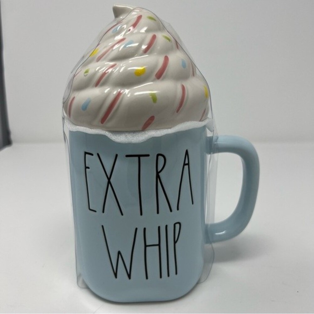 Rae Dunn Extra Whip Mug NEW